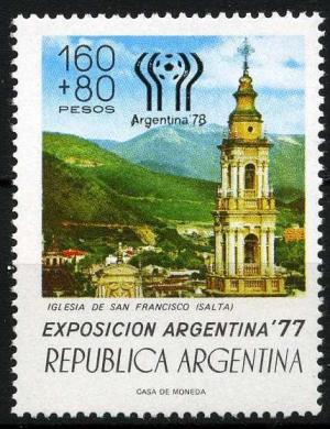 Colnect-1375-178-Church-of-San-Franciso-Overprint-WC-Emblem.jpg