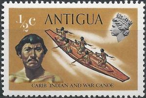 Colnect-2833-127-Carib-Indian-and-war-canoe.jpg