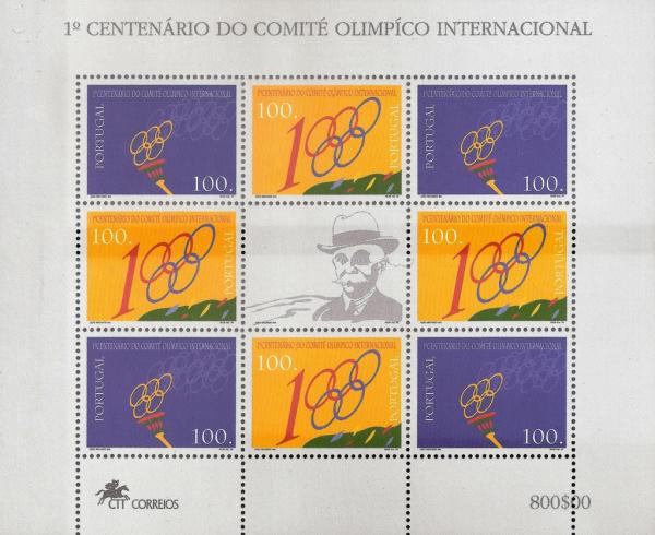 Colnect-1389-101-1st-Centenary-of-International-Olympic-Committee.jpg