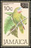 Colnect-1251-035-Yellow-billed-Amazon-Amazona-collaria-overprinted.jpg