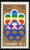 Colnect-1410-561-Symbol-of-the-Montreal-Games.jpg