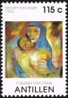 Colnect-2205-697-Painting-of-Mary-holding-Christ.jpg