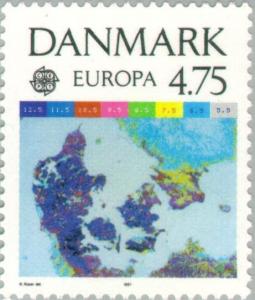 Colnect-157-210-Satellite-picture-of-Denmark-s-land-temperatures.jpg