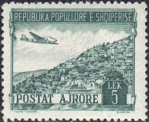 Colnect-2316-053-Douglas-DC-3-over-Vuno-Southern-Albania.jpg