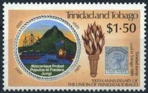 Colnect-2680-017-100th-Anniversary-of-Union-of-Trinidad-and-Tobago.jpg