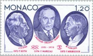 Colnect-148-490-Giono-1895-1970-Vallery-Radot-1886-1971-Gar-ccedil-on-1889-1.jpg