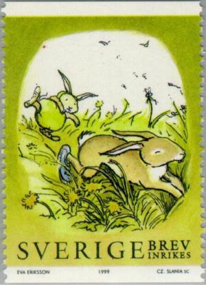 Colnect-164-951-Rabbits-running-through-grass.jpg