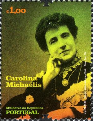 Colnect-596-667-Women-of-the-Portuguese-Republic---Carolina-Michaelis-de-Vas.jpg