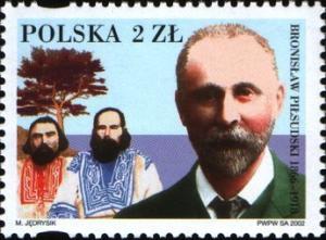 Colnect-1987-018-Bronis%C5%82aw-Pi%C5%82sudski-1866-1918-ethnologist.jpg