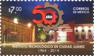 Colnect-2450-964-50th-Anniversary-Of-Technological-Institute-Of-Juarez.jpg