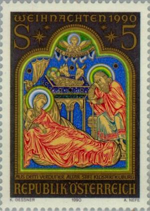 Colnect-137-462--Birth-of-Christ--altar-in-Klosterneuburg-Abbey.jpg