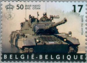 Colnect-187-419-NATO-50th-Anniv---NAVO---OTAN---Leopard-tank.jpg