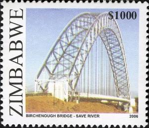 Colnect-555-284-Bridges-of-Zimbabwe---Birchennough-Bridge---Save-River.jpg